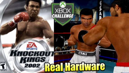 Knockout Kings 2002 — Xbox OG Gameplay HD  — Real Hardware {Component}