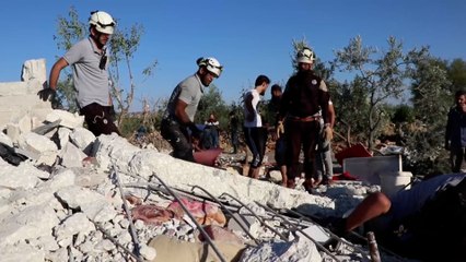 ضحايا في قصف لقوات النظام السوري على ريف إدلب