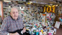 Lonely widow 'overwhelmed' to receive 5,000 cards on his 101st birthday following an appeal by carers