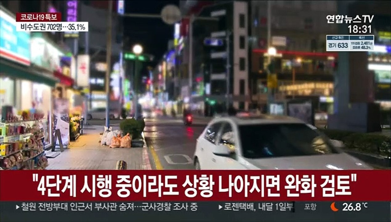 하루 평균 확진자 130여 명 부산, 거리두기 연장