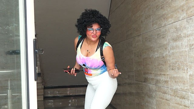 Drama Queen Rakhi Sawant Spotted Outside GYM at Andheri | FilmiBeat