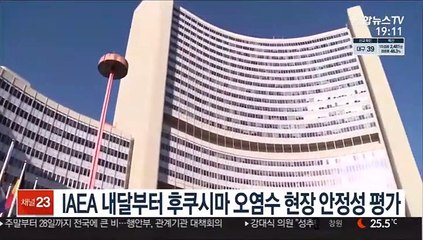 IAEA, 내달 후쿠시마 오염수 '현장 안정성 평가' 시작