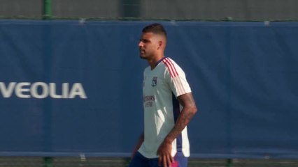 OL - Les premières images d'Emerson à l'entraînement