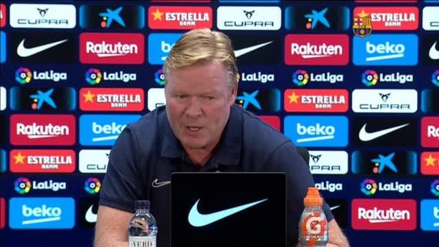 Koeman, muy duro con Illaix: Estoy muy decepcionado, a los 18 años es más importante jugar que el dinero