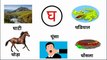 घ वाले शब्द|Consonants with Picture in Hindi & English| Gha vale shabd|Hindi Varnamala|Hindi Grammar