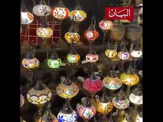 أضواء رمضان تضيئ ليالي سوق دبي