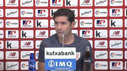 Marcelino defiende "a muerte" a sus jugadores
