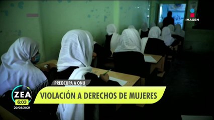 Carteles de mujeres en Afganistán han sido vandalizados