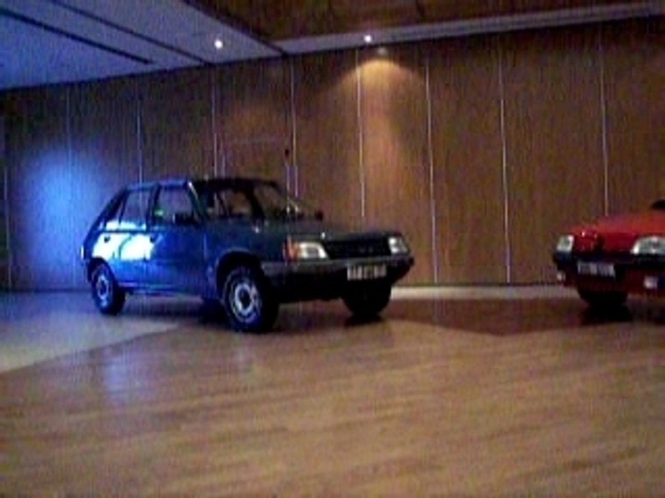 Les 25 ans de la Peugeot 205 au musée de l'aventure Peugeot