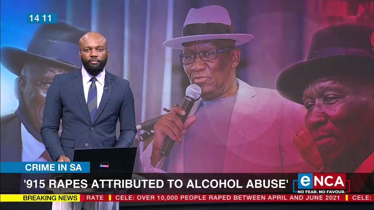 915 rapes attributed to alcohol abuse