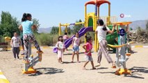 Çocukların park isteğini Aydın Büyükşehir Belediyesi gerçekleştirdi