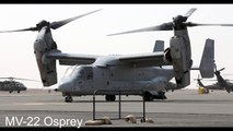 US Military News • Watch Two MV-22 Ospreys Depart Camp Buehring Kuwait