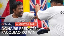 Donaire says Pacquiao KO win possible 