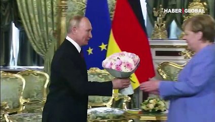 Son kez görüşüyorlar! Putin ile Merkel görüşmesinden ilk açıklama