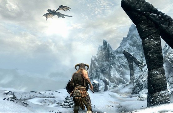 The memorable 'Skyrim' intro was almost derailed by a bee