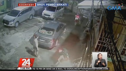 Motor ng isang delivery rider, sapilitang tinangay ng dalawang magnanakaw | 24 Oras