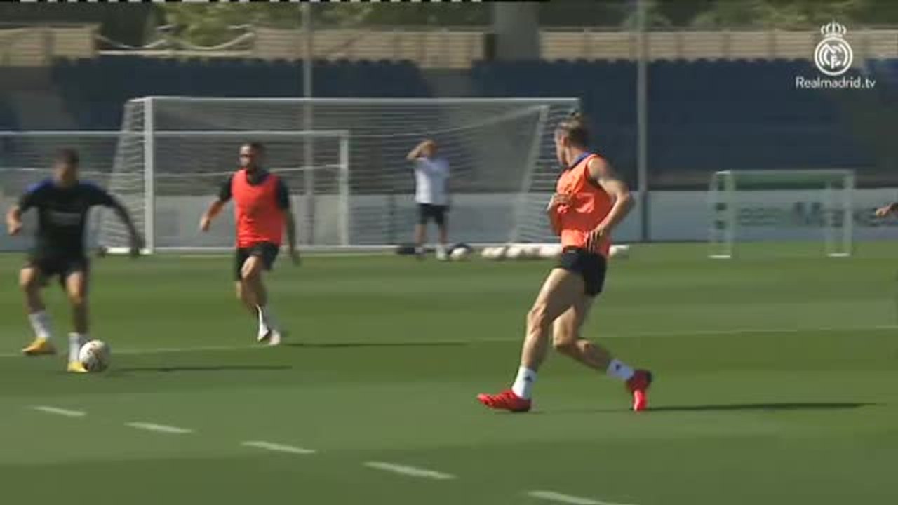 El Real Madrid prepara el encuentro contra el Levante