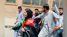 Women of Afghanistan will not keep silent: Afghan activist Crystal Bayat, who led a protest march against Taliban