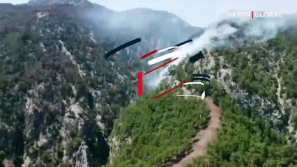 Muğla Köyceğiz'de orman yangını