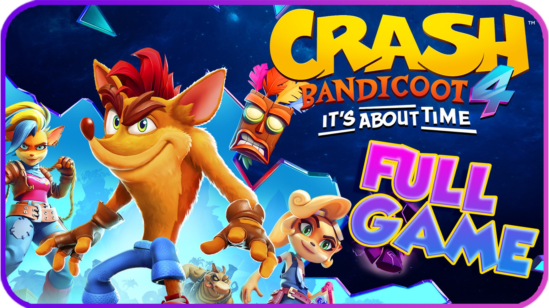 Crash Bandicoot 4: It's About Time - Tráiler de gameplay y