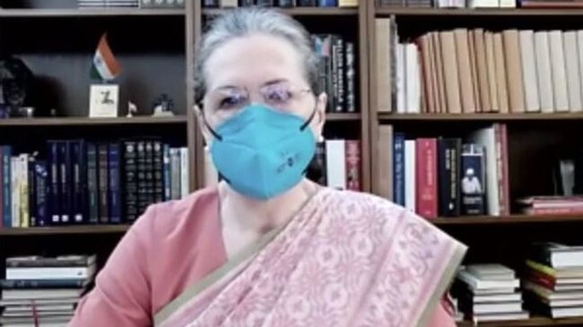 Sonia Gandhi appeals to Opposition parties to unite against BJP