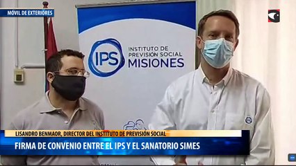 Firma de convenio entre el IPS y el sanatorio SIMES