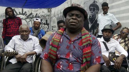 A Kinshasa, le Staff Benda Bilili rêve d'une nouvelle vie