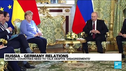 Merkel says Moscow, Berlin should talk despite 'deep differences'