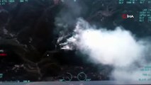 Köyceğiz yangınına 12 helikopter ve 2 uçak ile müdahale sürüyor