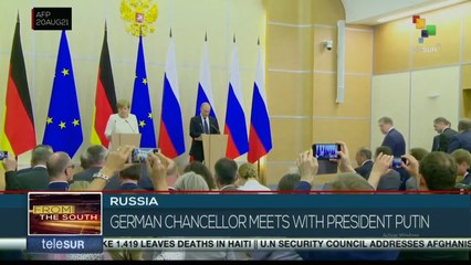 Russia: Angela Merkel's last visit as German Chancellor
