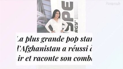 La plus grande pop star d'Afghanistan a réussi à fuir et raconte son combat