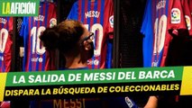 Salida de Messi dispara la búsqueda de objetos coleccionables un 1200%