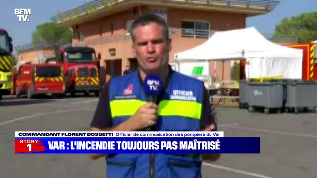 Story 1 : Incendies dans le Var, le feu toujours pas maîtrisé - 20/08