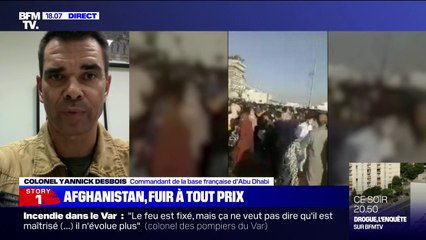 Download Video: Comment se déroule l'exfiltration des ressortissants afghans ? Les explications du commandant de la base française d'Abu Dhabi