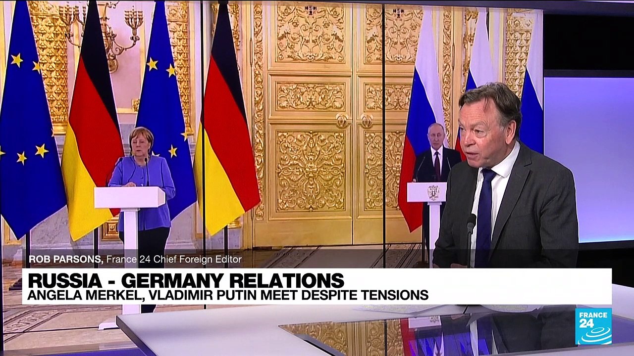 Russia - Germany relations: Merkel, Putin meet despite tensions