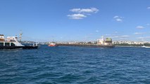 289 metrelik kuru yük gemisi Partagas, İstanbul Boğazı'ndan geçti
