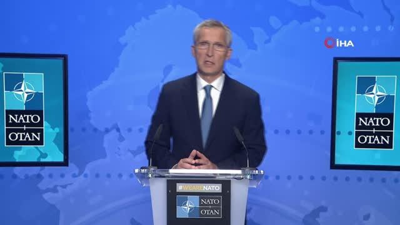 NATO Genel Sekreteri Jens Stoltenberg, Türkiye ve ABD'nin Kabil Havalimanı'ndaki tahliyelerde büyük rol oynadığını söyledi.
