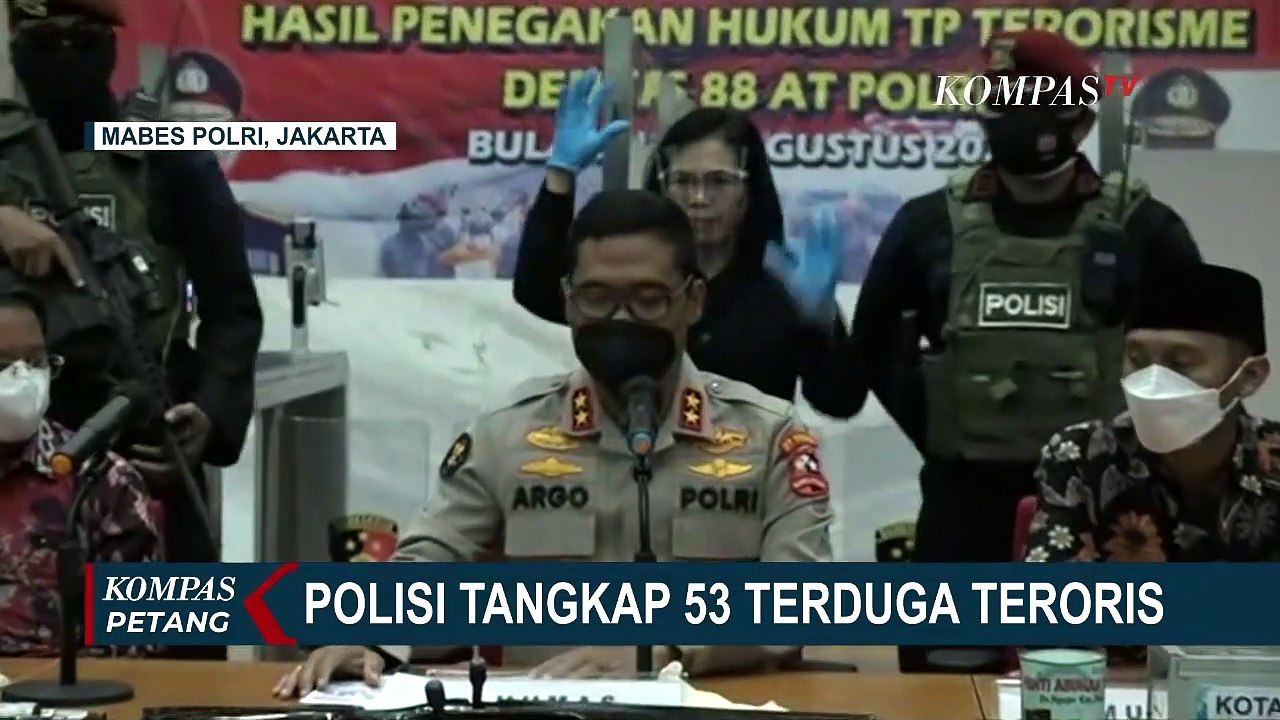 Sudah 53 Terduga Teroris Ditangkap Densus 88, Jaringannya JAD dan Jamaah Islamiyah