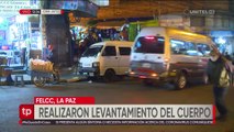 Joven es apuñalado en el barrio Chino de La Paz