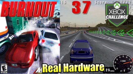 Burnout 1 — Xbox OG Gameplay HD  — Real Hardware {Component}