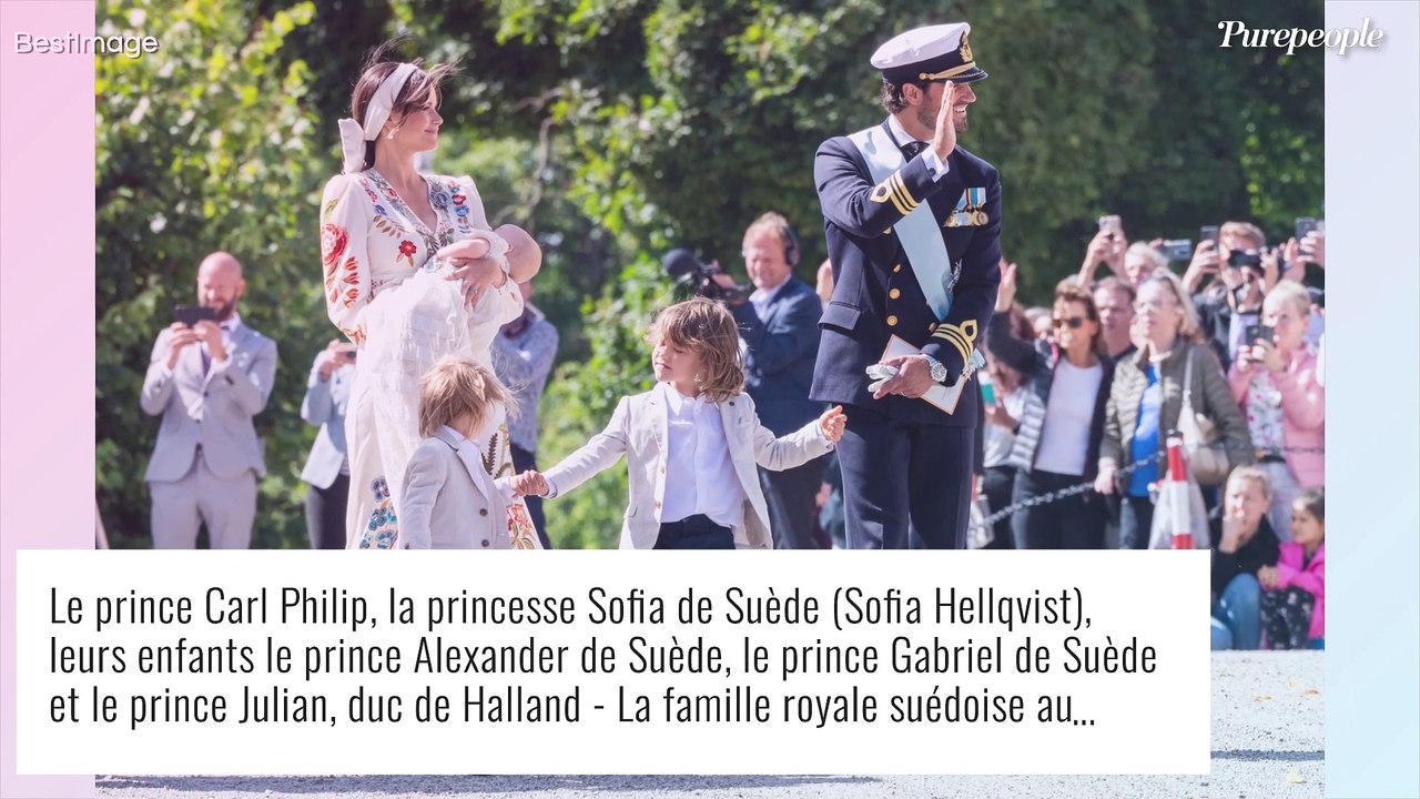 Sofia et Carl Philip de Suède : Leur fils Julian baptisé, il est déjà la star des portraits officiels