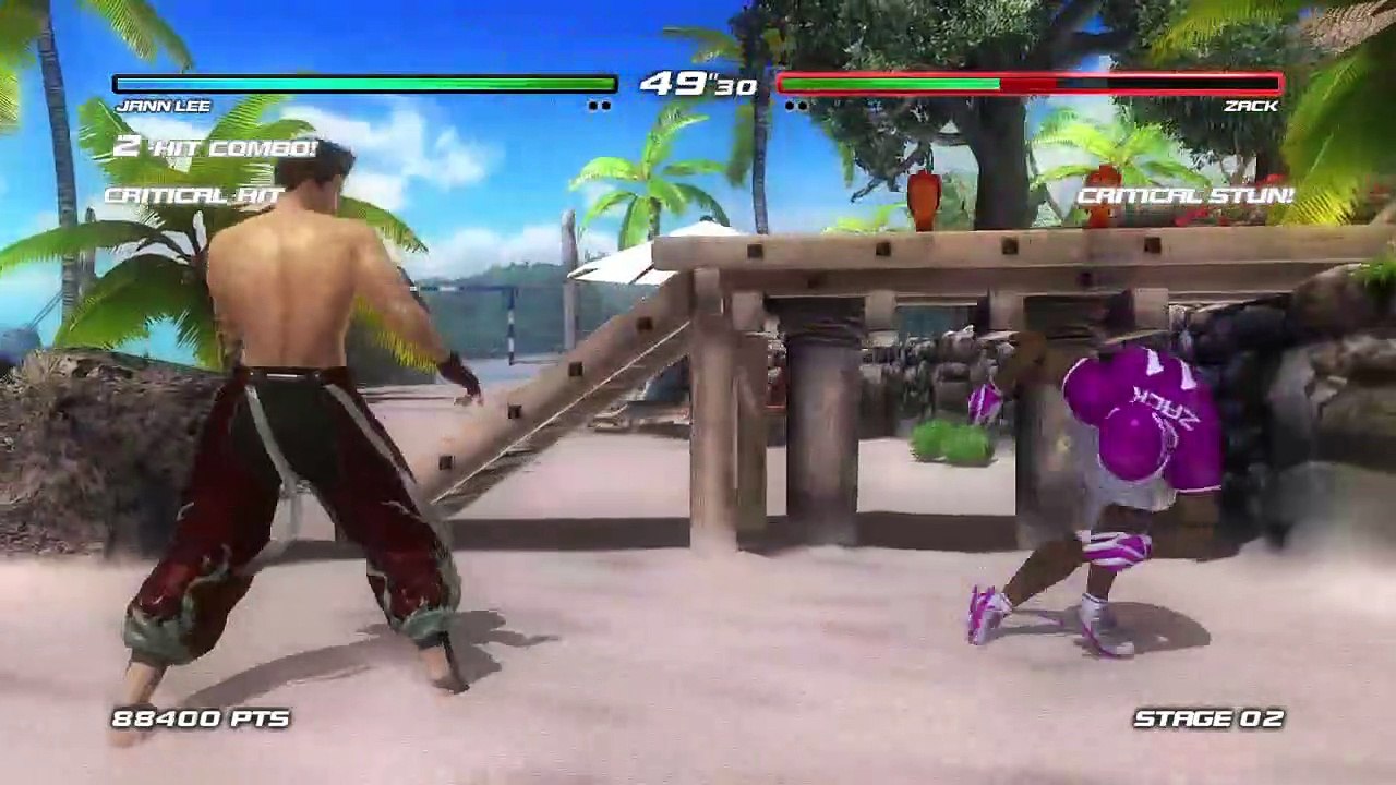 Dead or Alive 5 Last Round - Jann Lee arcade mode