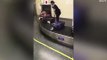 Japanese airport worker is filmed cleaning and buffing luggage before passengers pick it up Daily Mail Online (1)
