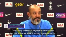 Nuno apologises for repetitive Kane stance