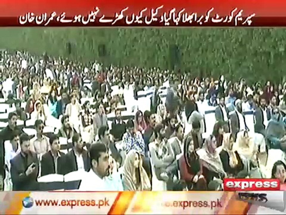 Imran Khan in Karachi