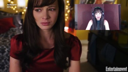 Ashley Rickards and Beau Mirchoff React to the "Carefrontation Letter" Scene On 'Awkward'