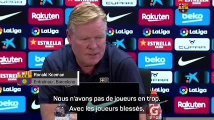 Transferts - Koeman : "Pour umtiti et Pjanić, c'est compliqué"