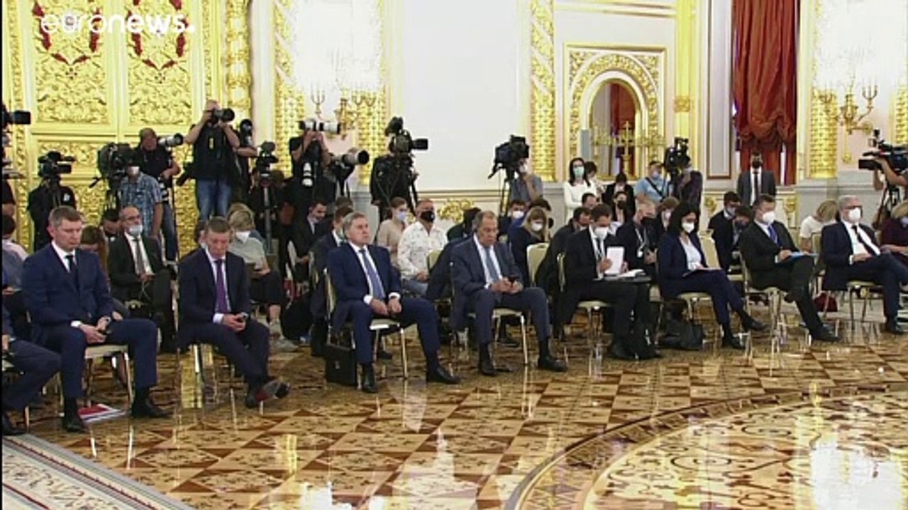 Streitthema Nawalny zum Abschluss: Angela Merkels Finale im Kreml