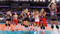 A Milli Kadın Voleybol Takımı, CEV Avrupa Voleybol Şampiyonası D Grubu'ndaki ikinci maçında Ukrayna'yı 3-0 yendi