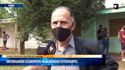 Entregaron elementos al albergue estudiantil